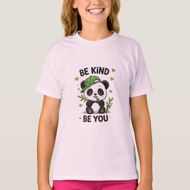Be Kind Be You Panda T-Shirt (Front)