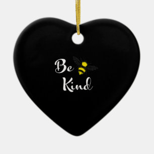Be Kind Bee Inspirational Kindness Bee Lover Ceramic Tree Decoration