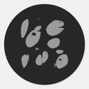 Be Kind Black Sticker