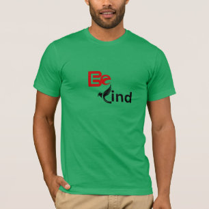 "Be Kind" Bold Typography T-Shirt – Spread Positiv