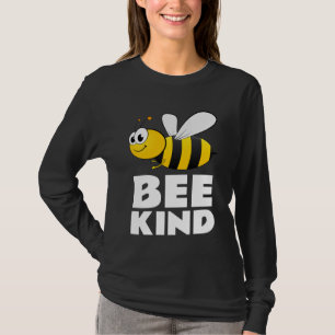 BE KIND BUMBLE BEE CUTE POSTIVE T-SHIRTS TEES