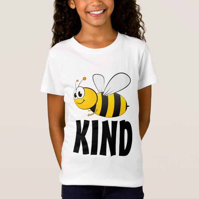 BE KIND BUMBLEBEE KIDS T-SHIRTS (Front)