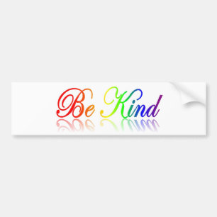 Be Kind Bumper Sticker