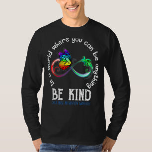 Be Kind Butterfly Child Abuse Prevention Awareness T-Shirt