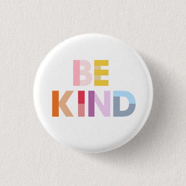 Be Kind Button (Front)