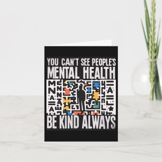 Be Kind  Card (Front)