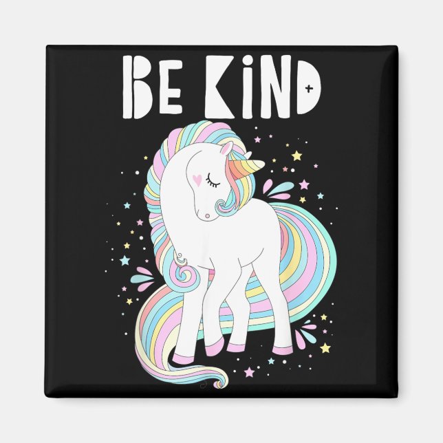Be Kind - Choose Kindness Anti Bullying Rainbow Magnet (Front)
