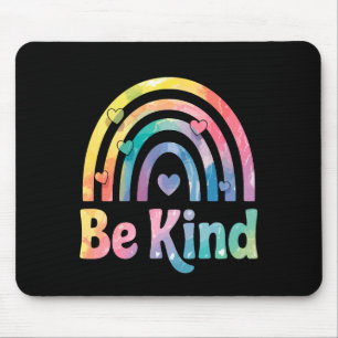 Be Kind Colourful Rainbow – Inspirational Positive Mouse Pad