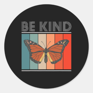 Be Kind Deaf-mute  Classic Round Sticker