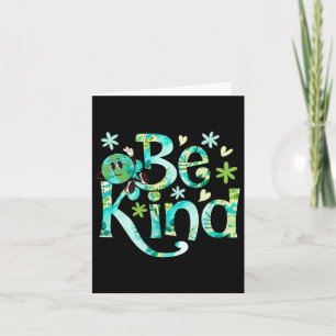Be Kind Earth Day Motheer Earth Birthday Card