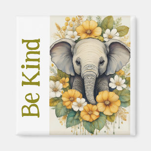 Be kind elephant magnet