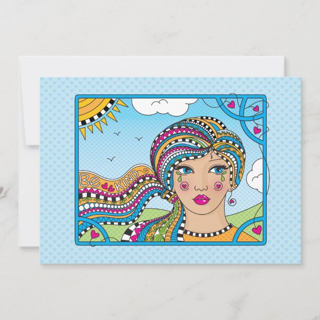 Be Kind_Flat Card 7" x 5" (Front)