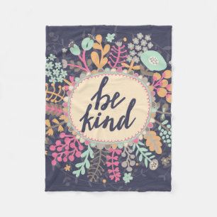 Be Kind Fleece Blanket