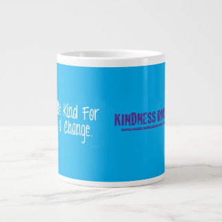 Be Kind for a Change™ Kindness Rocks Dual Message Large Coffee Mug