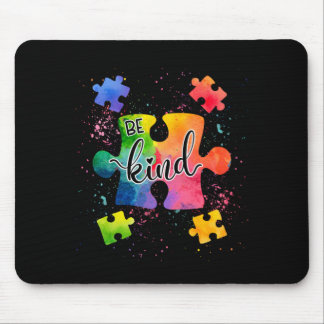 Be kind for a good life colour design mouse pad