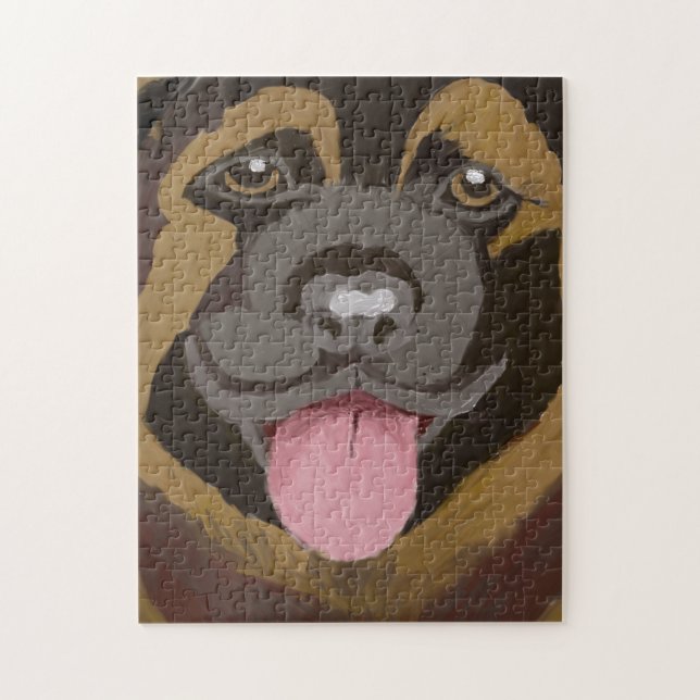 Be Kind German Shepherd Jigsaw Puzzle (Vertical)