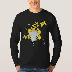 Be Kind Gnome And Bee Hippy Gnome 3 T-Shirt