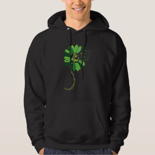 Be Kind Green Ribbon Sunflower Mental Health Aware Hoodie