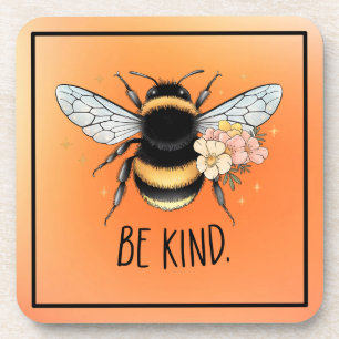 Be Kind Honey Bee Clipart-57650 Coaster