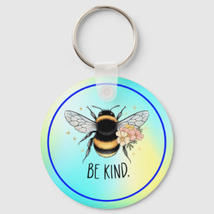 Be Kind Honey Bee Clipart-57650 Key Ring