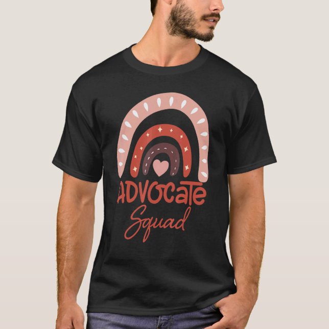 Be Kind Include Autism Advocate Squad Sped Teacher T-Shirt (Front)