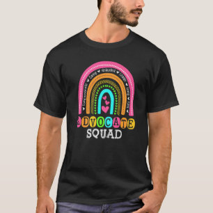 Be Kind Include Autism Advocate Squad Sped Teacher T-Shirt