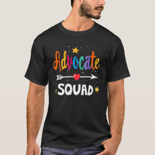 Be Kind Include Autism Advocate Squad Sped Teacher T-Shirt