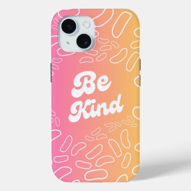 Be Kind Inspiration Case-Mate iPhone Case (Back)