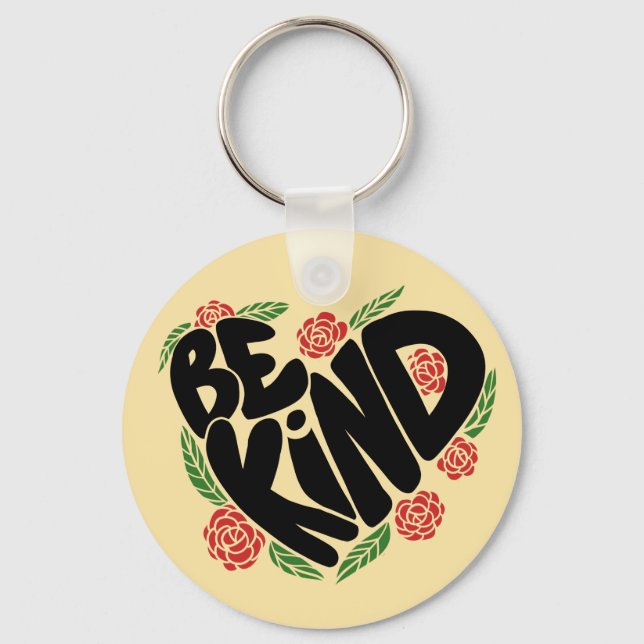 Be Kind Key Ring (Front)
