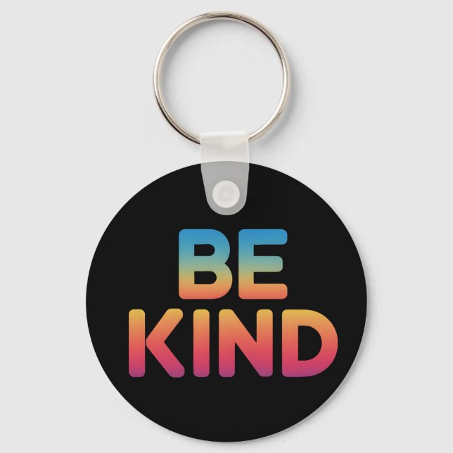 Be Kind Key Ring (Back)