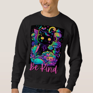 Be Kind Kindnes For Women Kids Men Cute Flowers Fl Sweatshirt