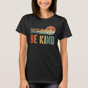 Be Kind Kindness Autism Peace Sign Tie Dye Spread T-Shirt