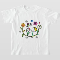 be kind kindness doodle whimsical text