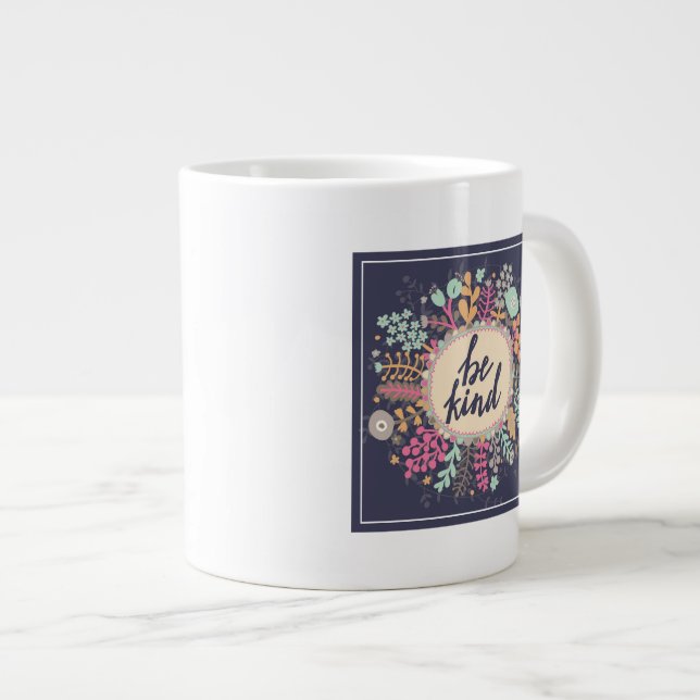 Be Kind Large Coffee Mug (Front Right)