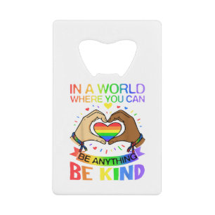 Be Kind LGBT Pride Rainbow Equality Awareness Tee