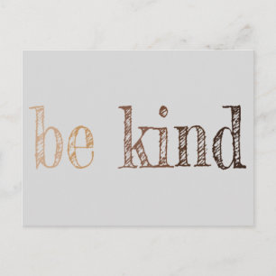 Be Kind Melanin Postcard