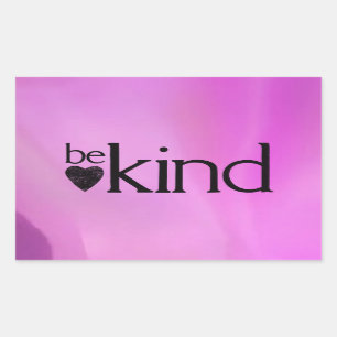 Be Kind motivational stickers