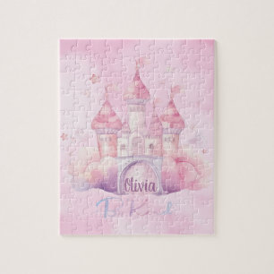 Be Kind Palace on the Pink Cloud customisable Jigsaw Puzzle