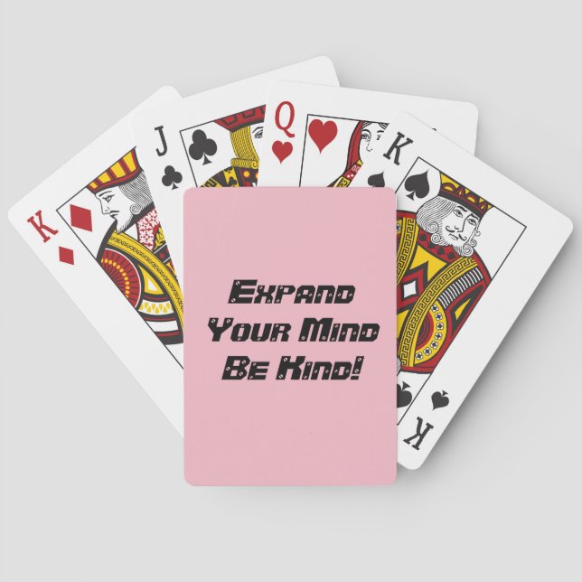 Be Kind Playing Cards (Back)