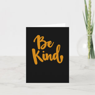 Be Kind Positive Quote Sticker Card