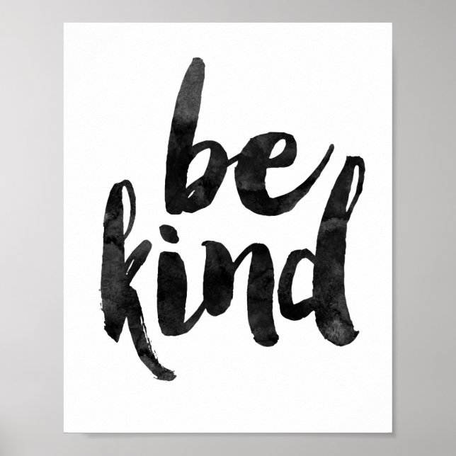 Be Kind Poster (Front)