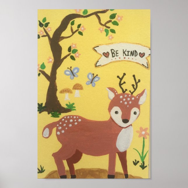 "Be Kind" Poster (Front)