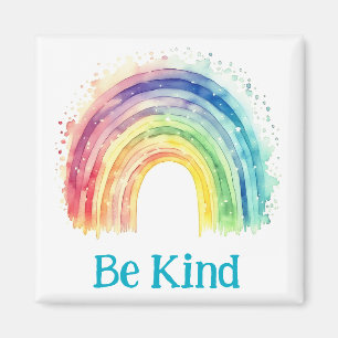 Be kind rainbow magnet
