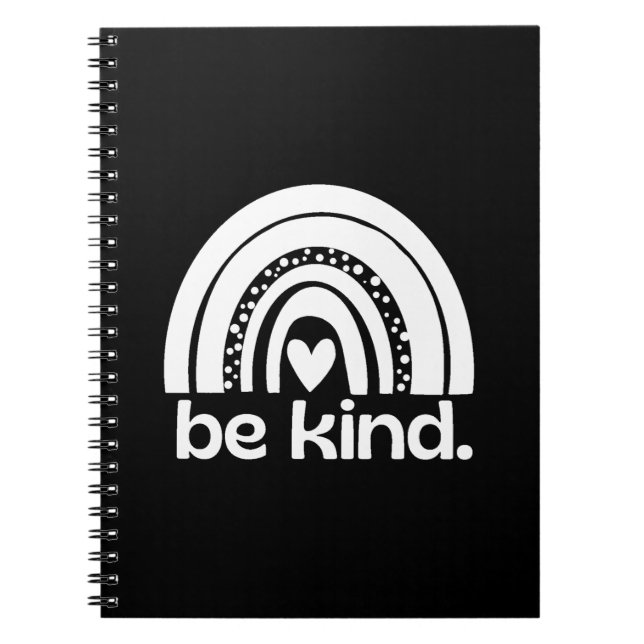 Be Kind Rainbow Notebook (Front)
