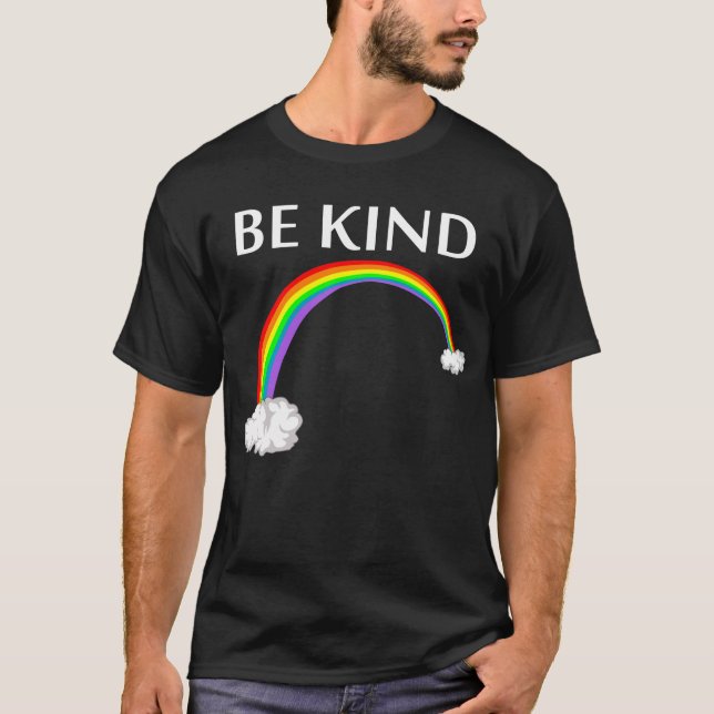 be kind rainbow T-Shirt (Front)