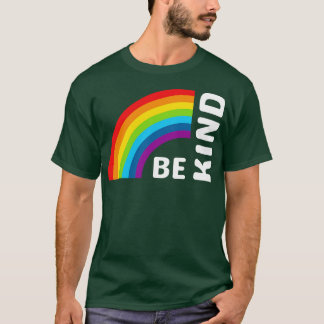 Be Kind Retro Rainbow T-Shirt