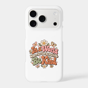 Be Kind Retro Vintage Floral Phone Case