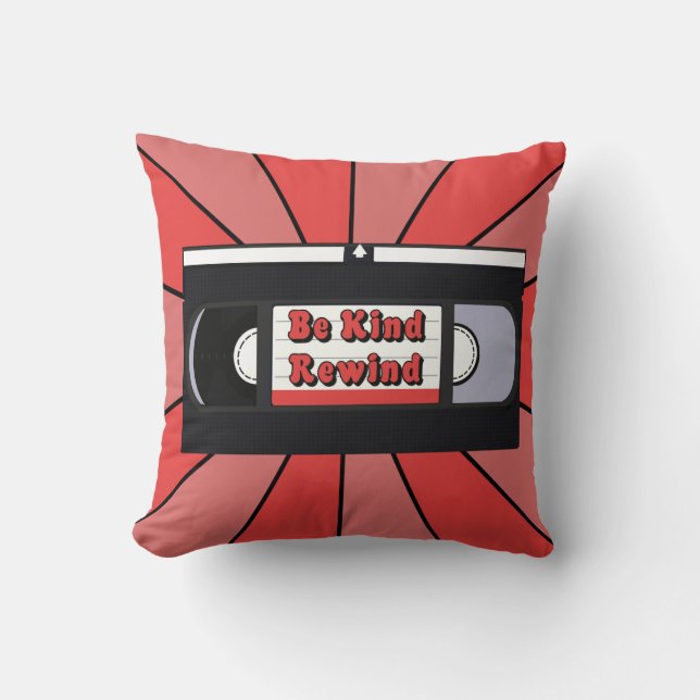 Be Kind Rewind Cushion (Front)