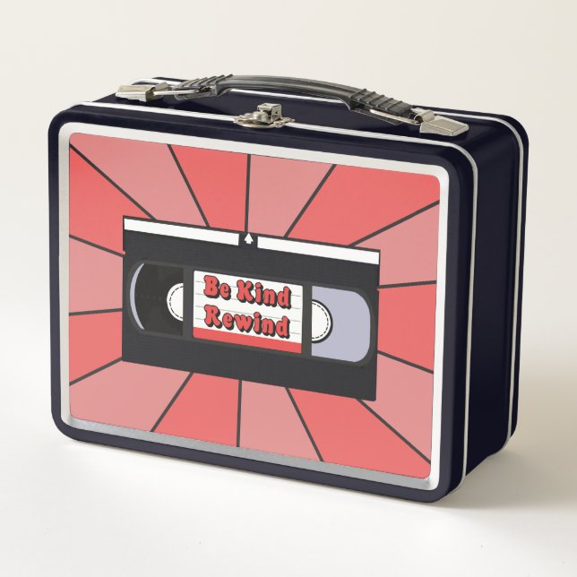 Be Kind Rewind Metal Lunch Box (Front)