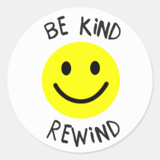 Be Kind Rewind Sticker